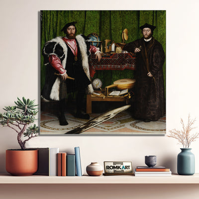 Hans Holbein The Younger The Ambassadors 1553 – Reproduction