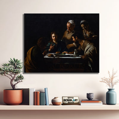 Caravaggio Supper At Emmaus Milan 1606 – Reproduction