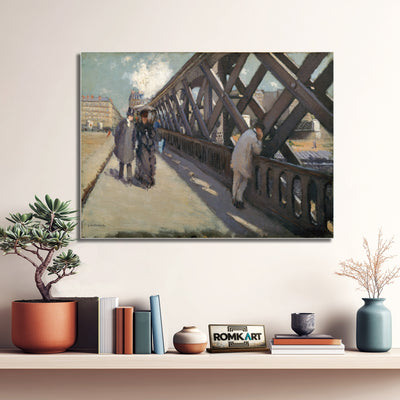 Gustave Caillebotte Le Pont De L'Europe -the Europe Bridge 1876 – Reproduction