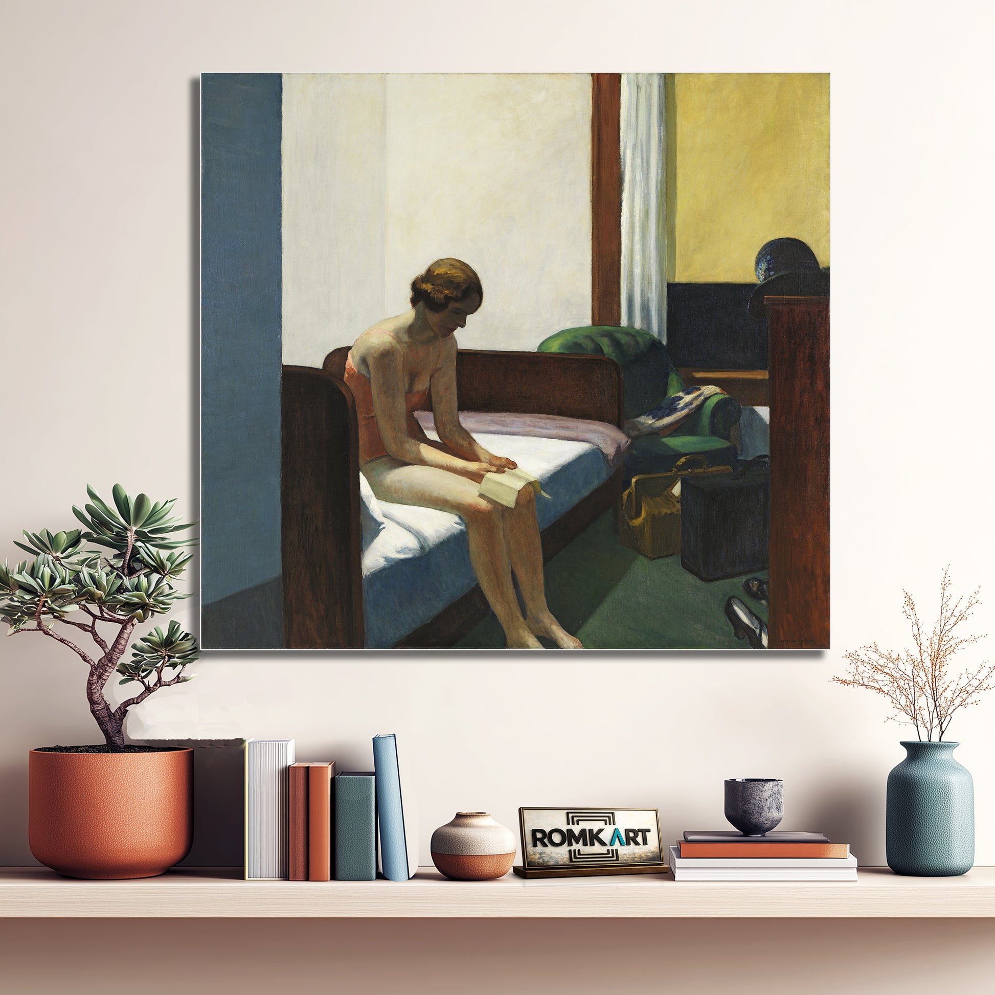 Edward Hopper Hotel Room 1931 – Reproduction
