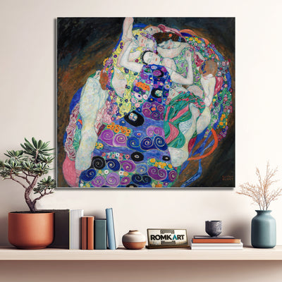 Gustav Klimt The Maiden C1913 – Reproduction