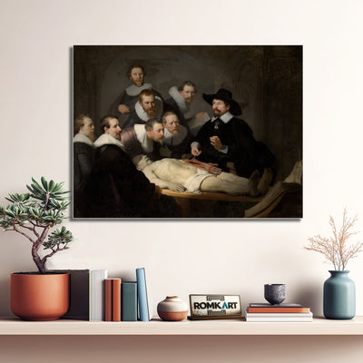 Rembrandt The Anatomy Lesson Of Dr Nicolaes Tulp 1632 – Reproduction