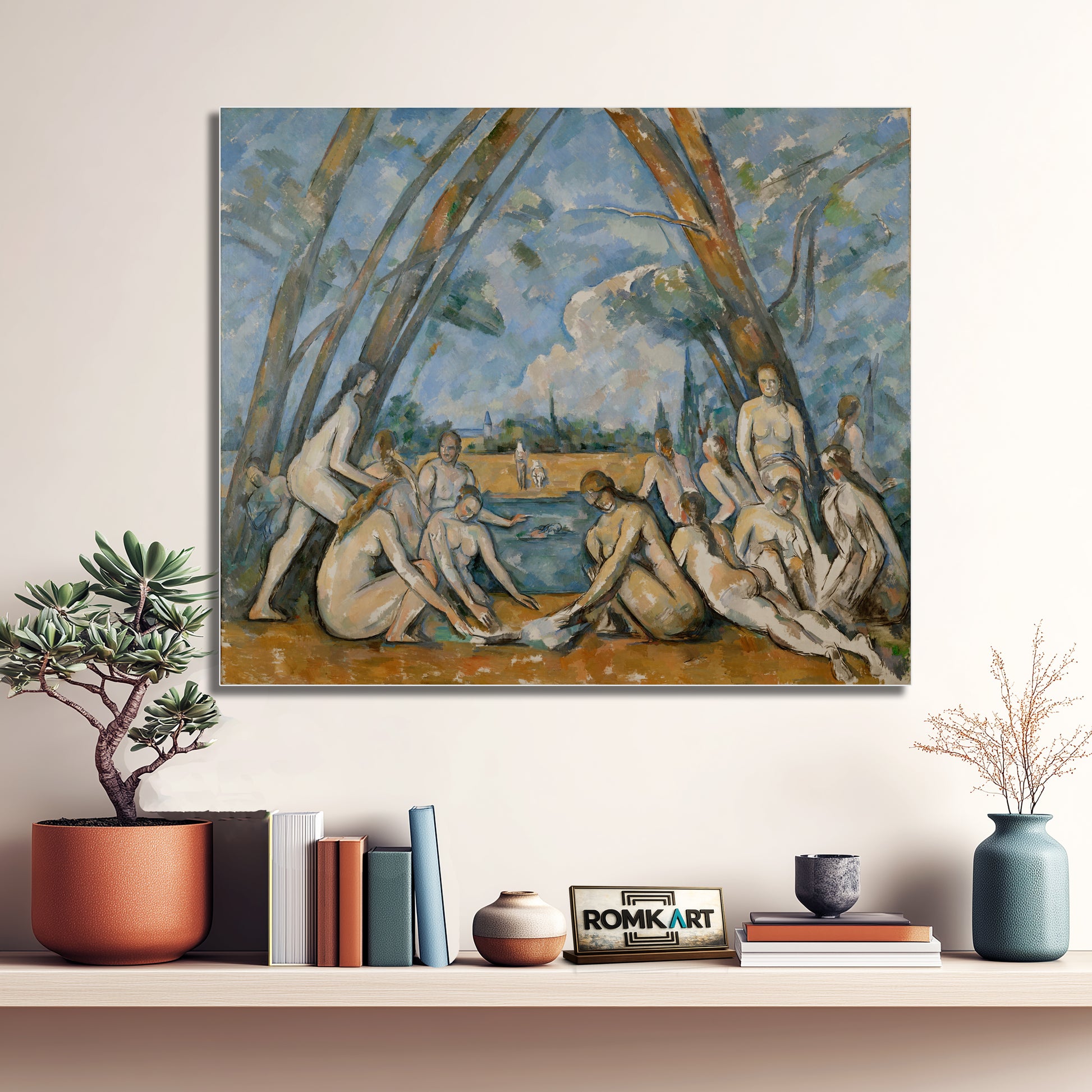 Paul Cezanne Bathers 1890 – Reproduction