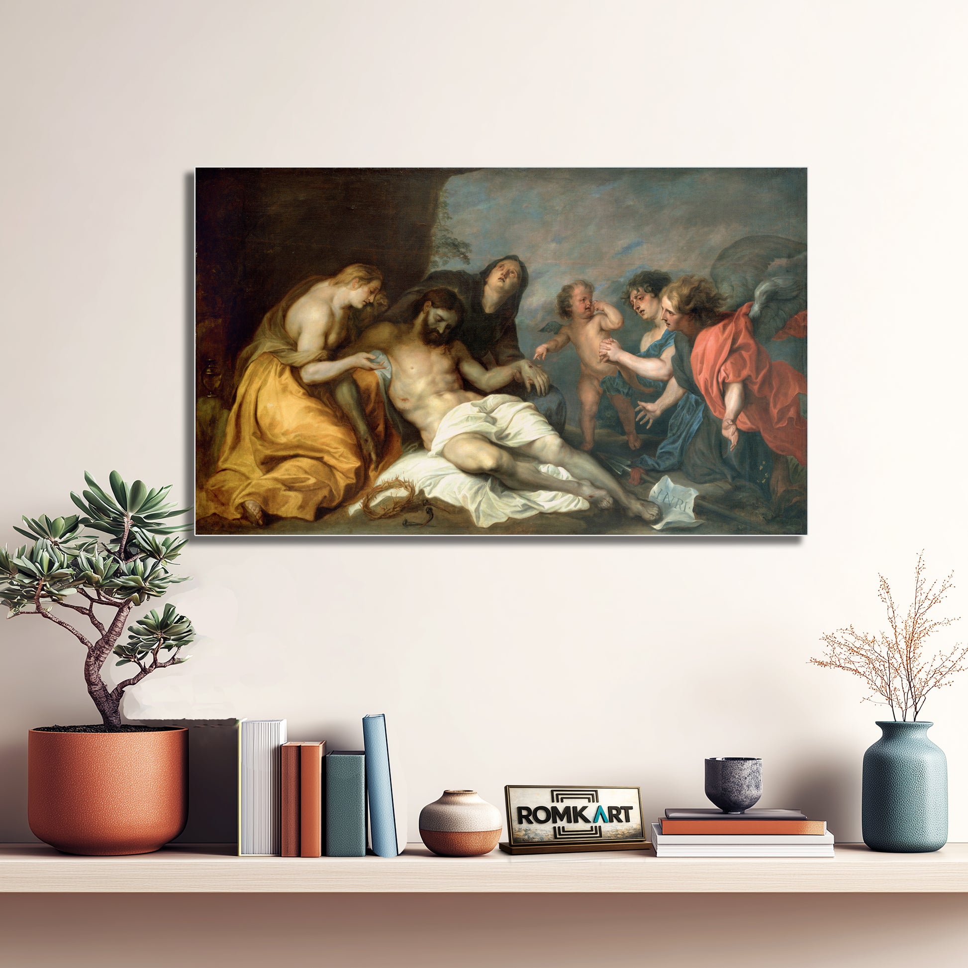 Anthony Van Dyck The Lamentation Over The Dead Christ 1635 – Reproduction