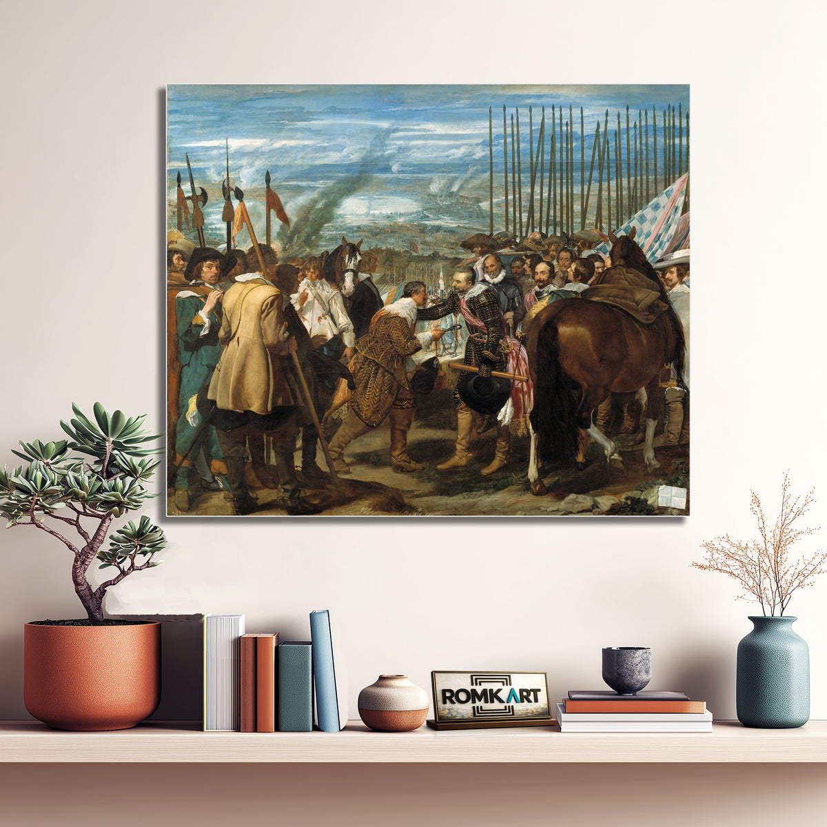 Diego Velazquez The Surrender Of Breda – Reproduction