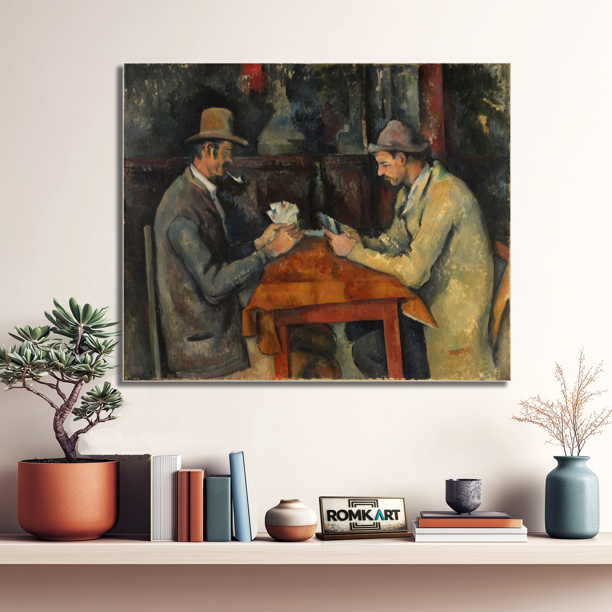Paul Cezanne The Card Players 1892 - 1895 – Reproduction