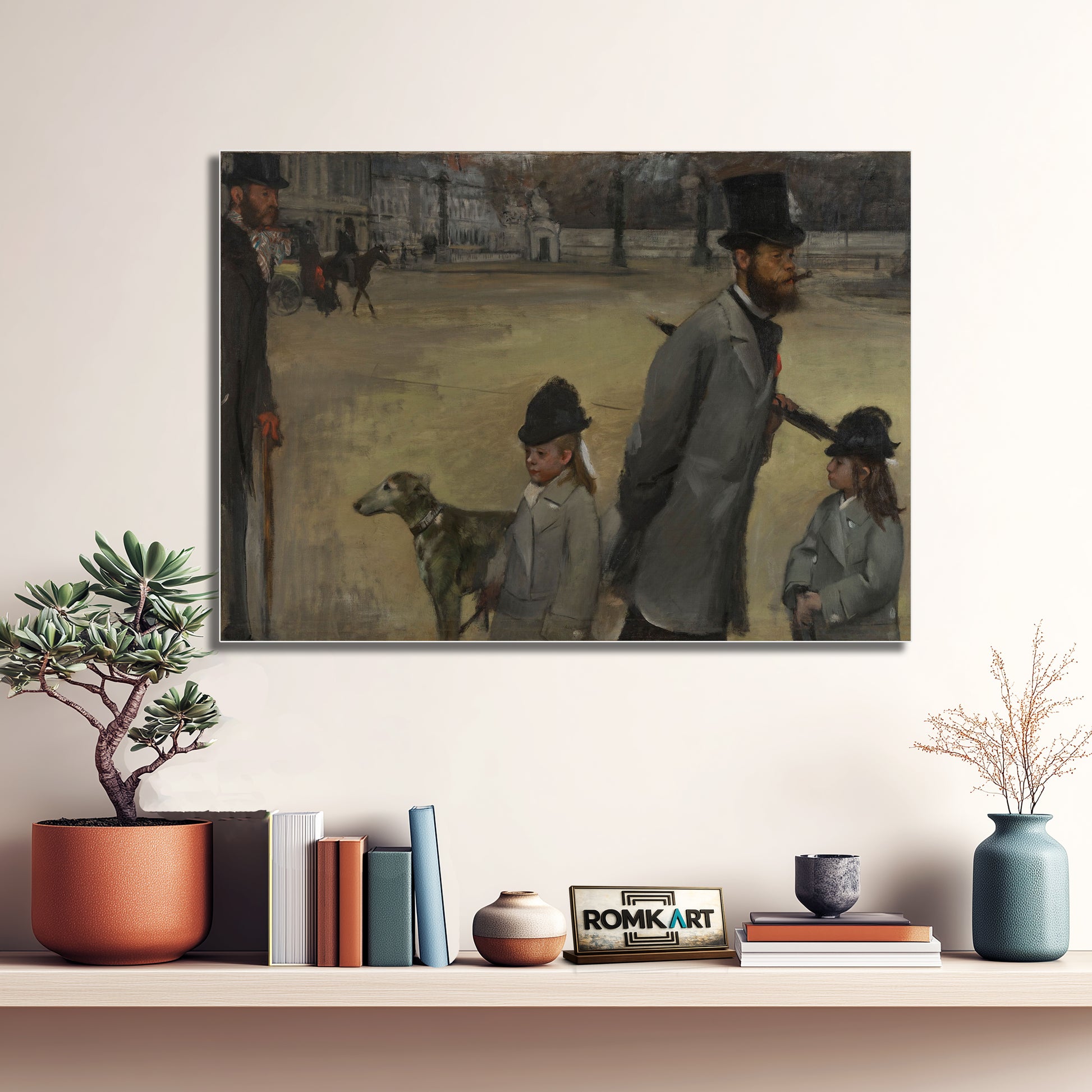Edgar Degas Place De La Concord 1875 – Reproduction