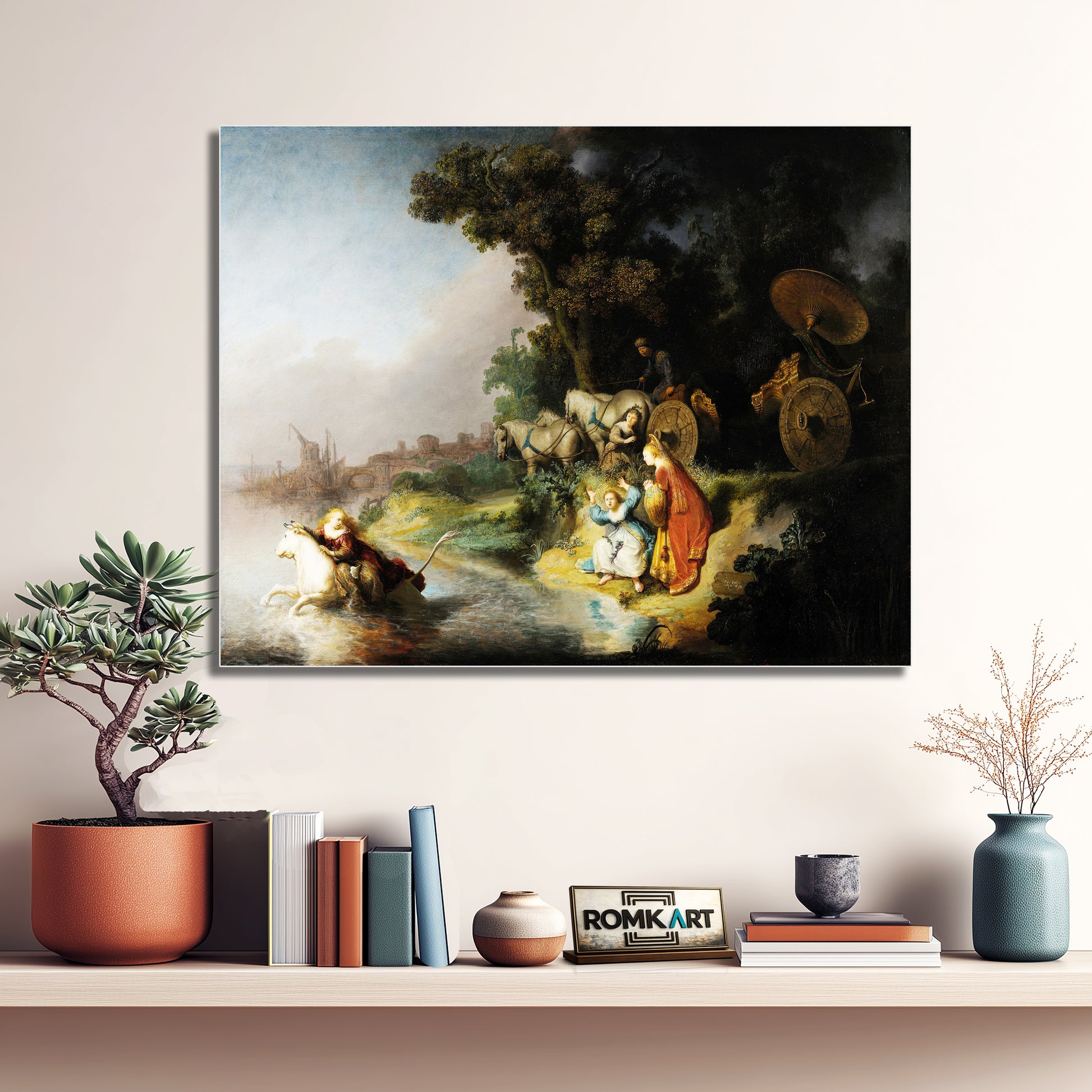 Rembrandt The Abduction Of Europa – Reproduction