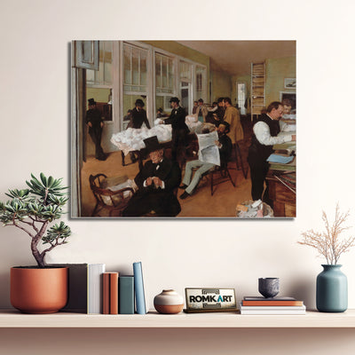 Edgar Degas A Cotton Office In New Orleans 1873 – Reproduction