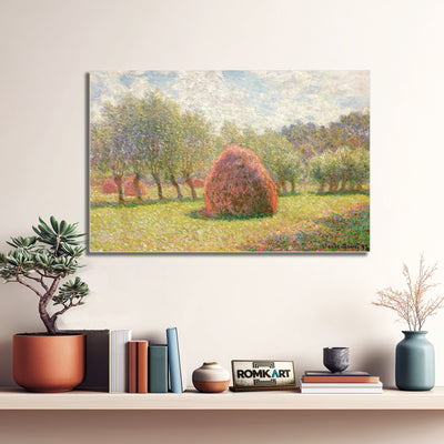 Claude Monet Meules A Giverny 1893 – Reproduction