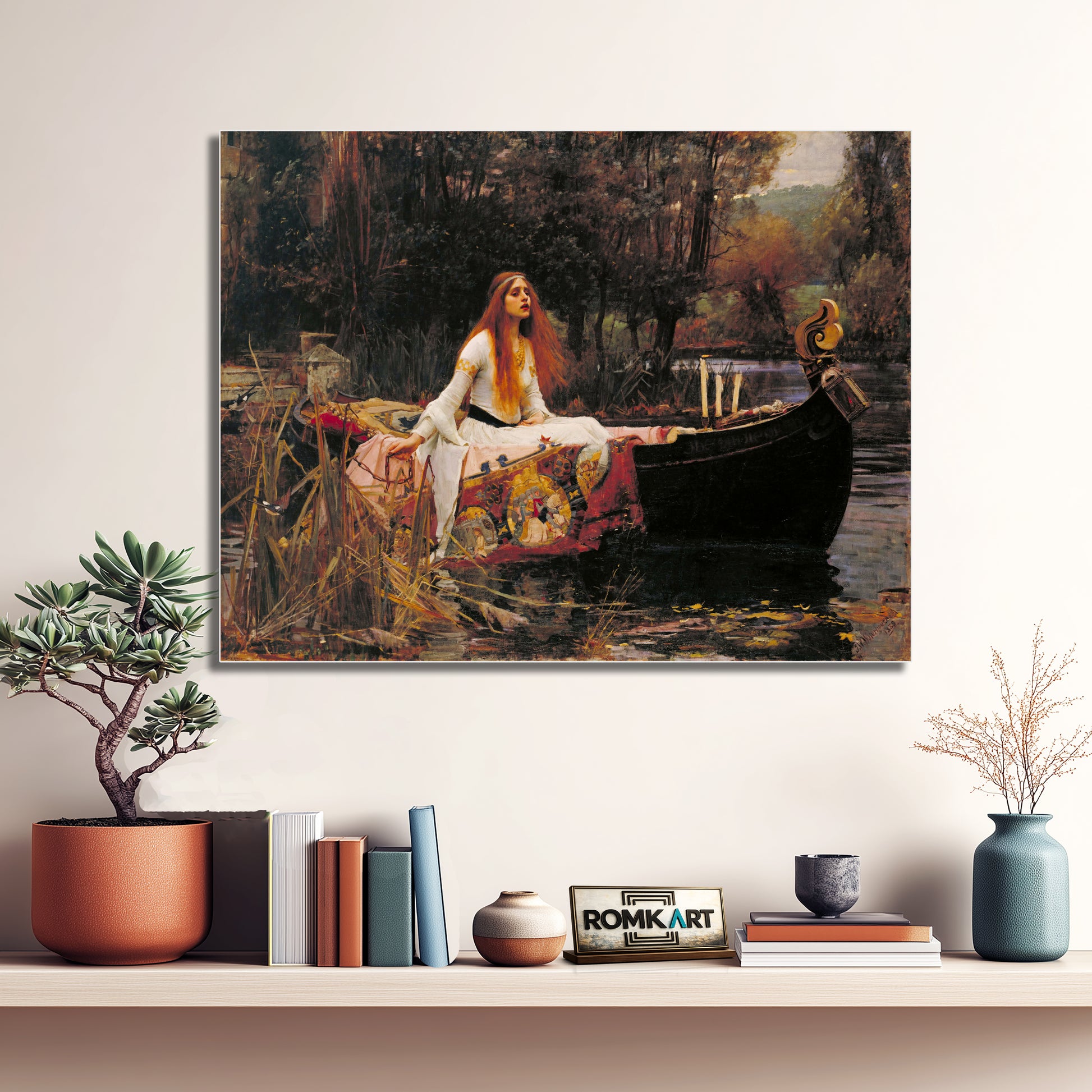 John William Waterhouse The Lady Of Shalott 1888 – Reproduction