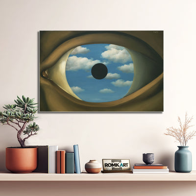 Rene Magritte The False Mirror 1928 – Reproduction