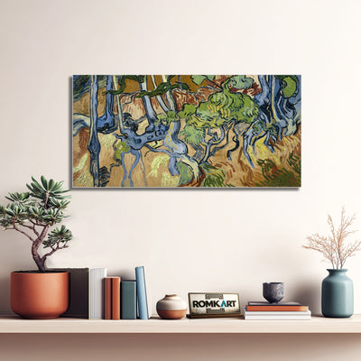Vincent Van Gogh Tree Root 1890 – Reproduction