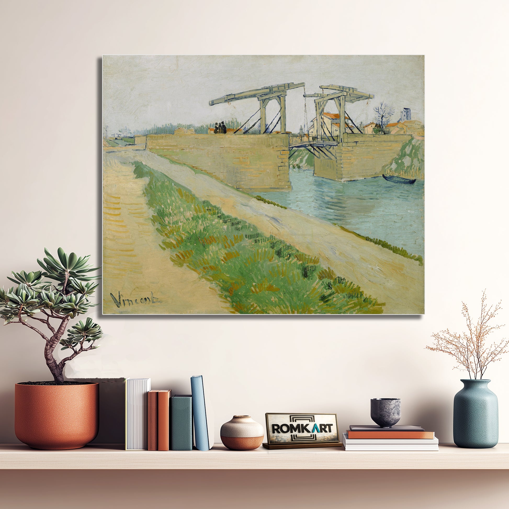 Vincent Van Gogh The Langlois Bridge 1888 – Reproduction