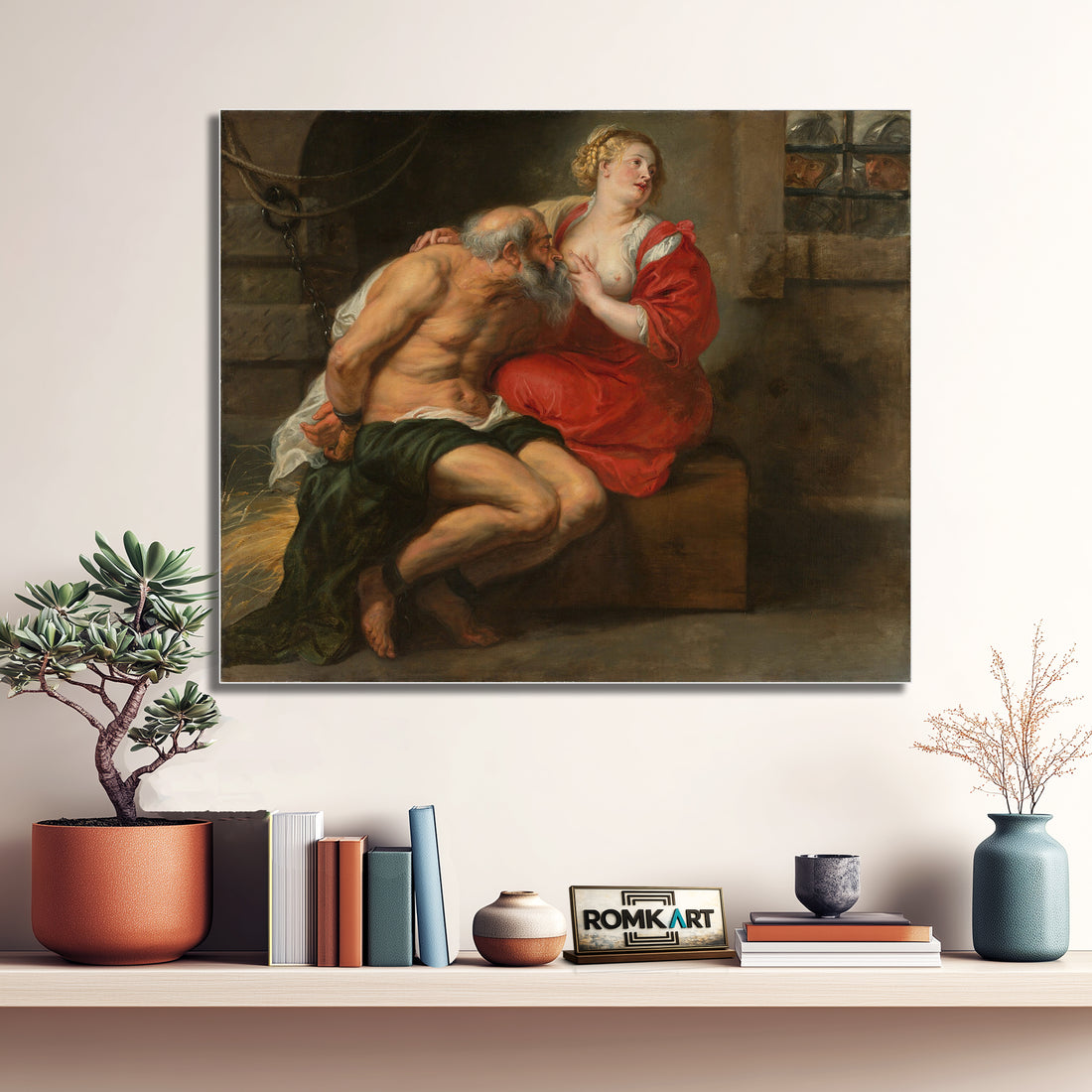 Peter Paul Rubens Cimon And Pero C1630 – Reproduction
