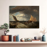 William Turner The Junction Of The Thames And The Medway 1807 – Reproduction