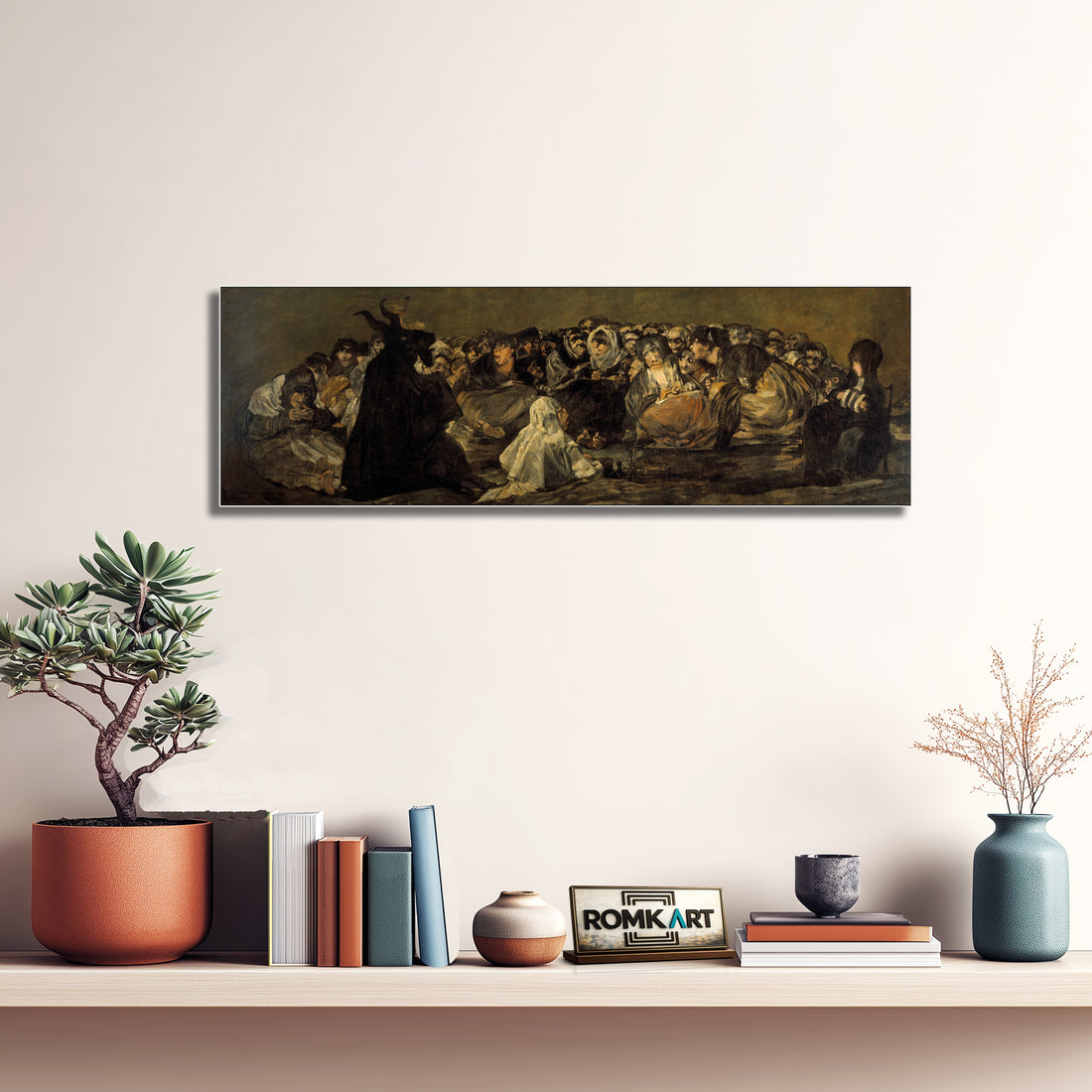 Francisco De Goya Witches Sabbath The Great He-goat – Reproduction