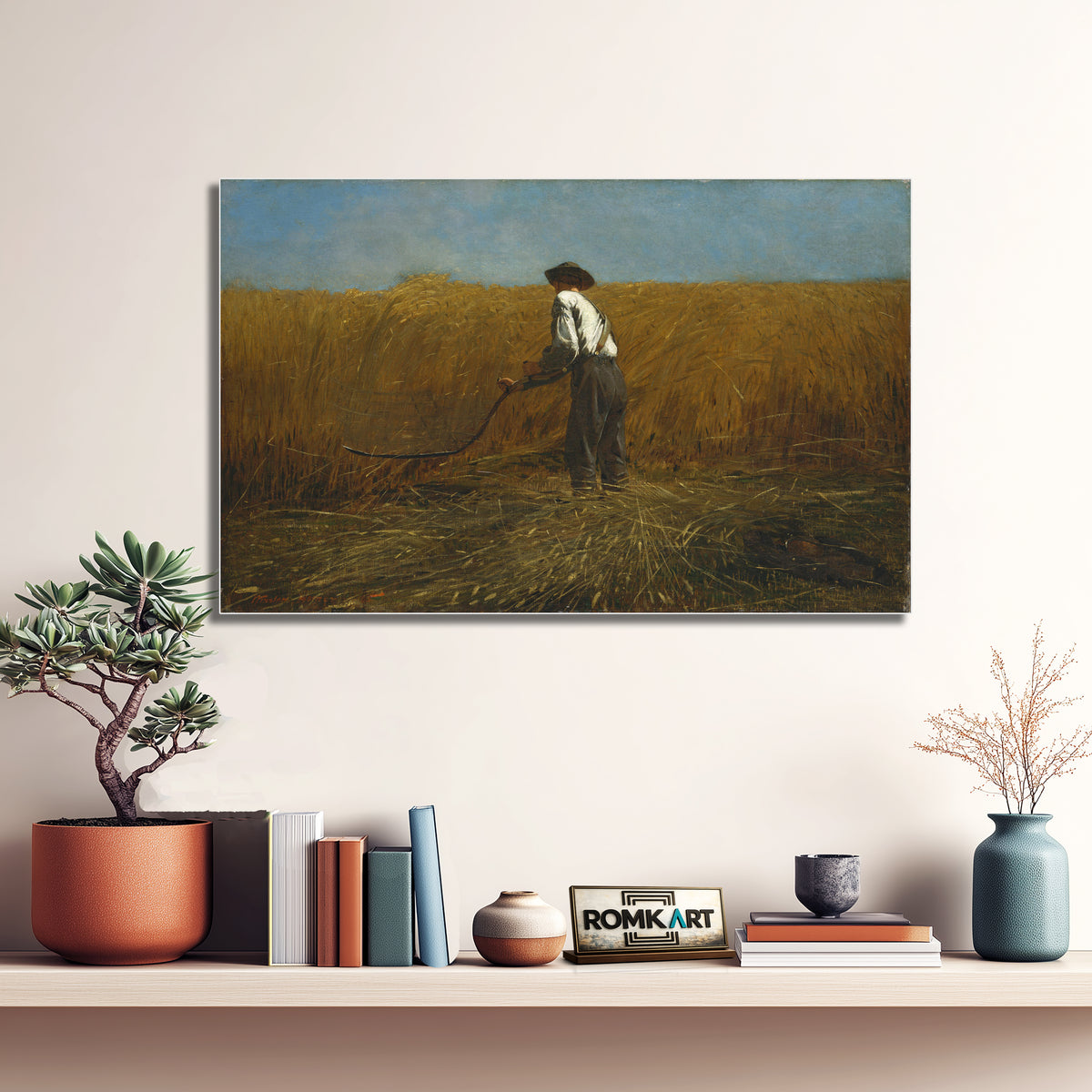 Winslow Homer The Veteran In A New Field 1865 – Reproduction