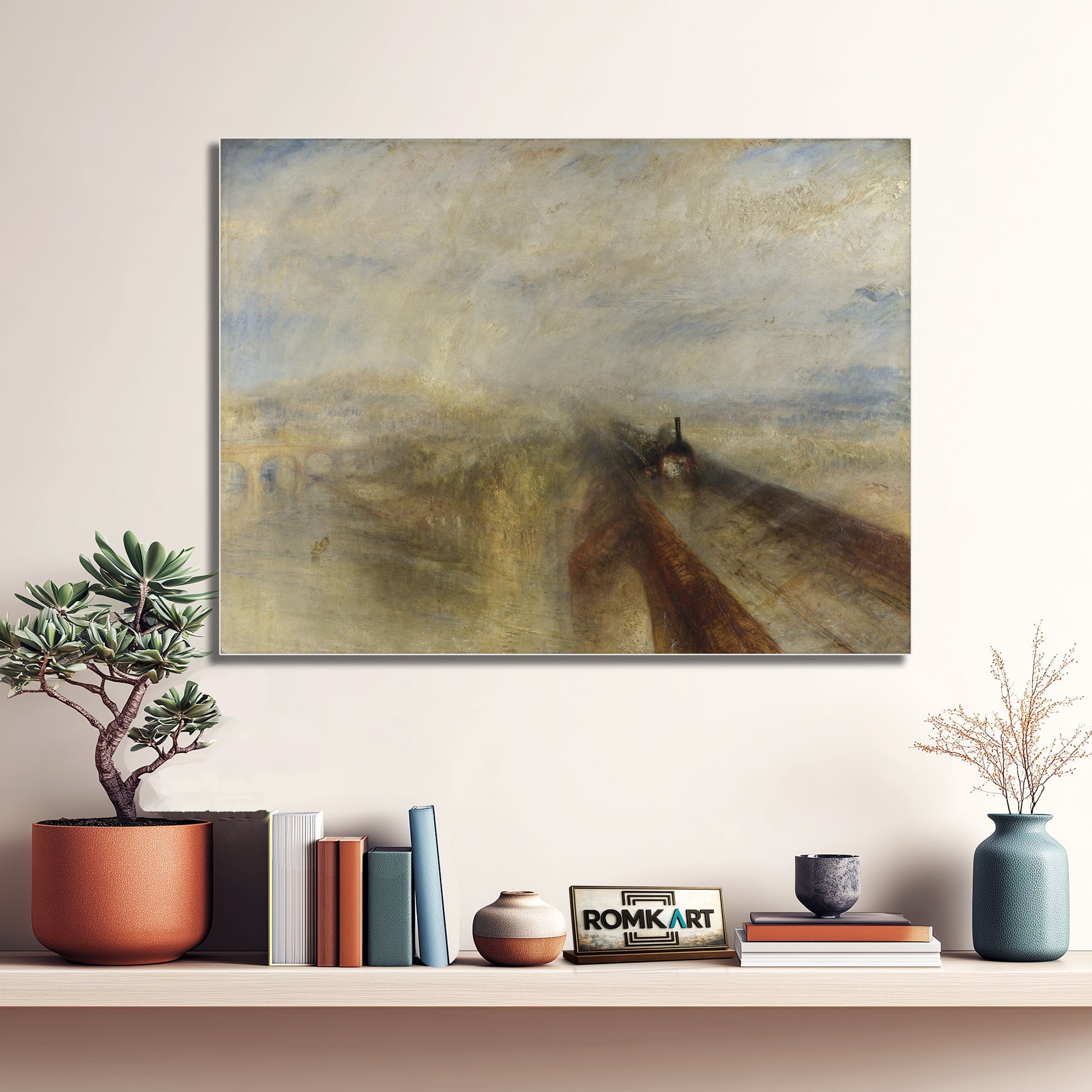 William Turner Rain Steam And Speed The Great Western Railway 1844 – Reproduction