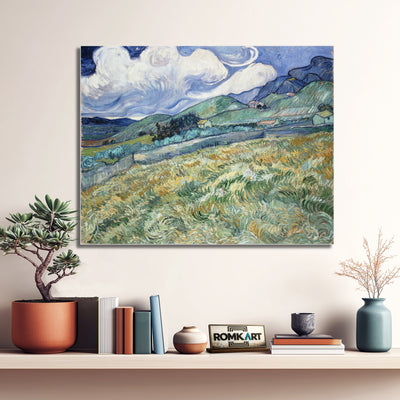 Vincent Van Gogh Landscape From Saint-Remy – Reproduction