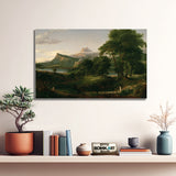 Thomas Cole The Course Of Empire The Arcadian Or Pastoral State 1836 – Reproduction