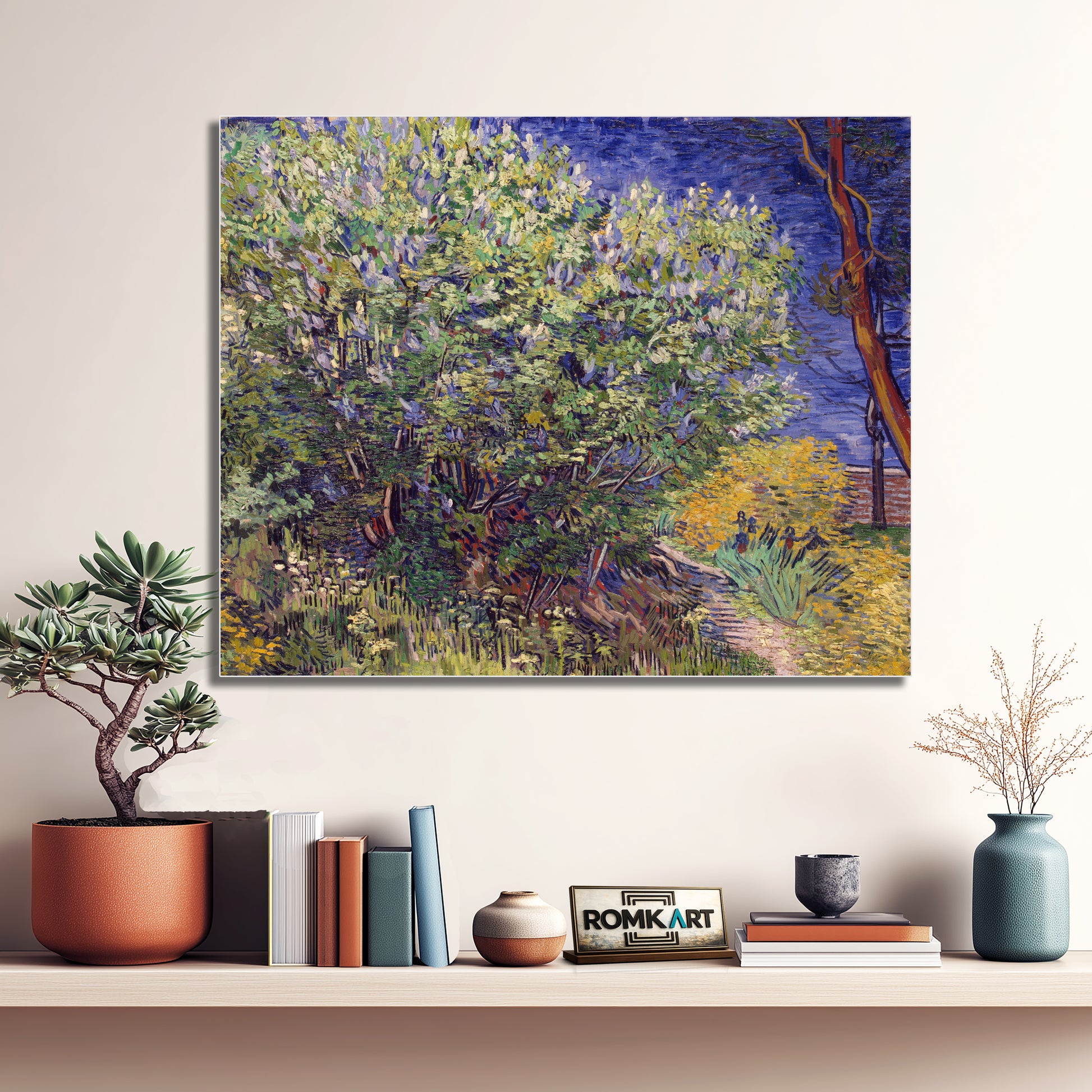 Vincent Van Gogh Lilac Bush 1889 – Reproduction