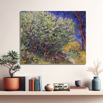 Vincent Van Gogh Lilac Bush 1889 – Reproduction