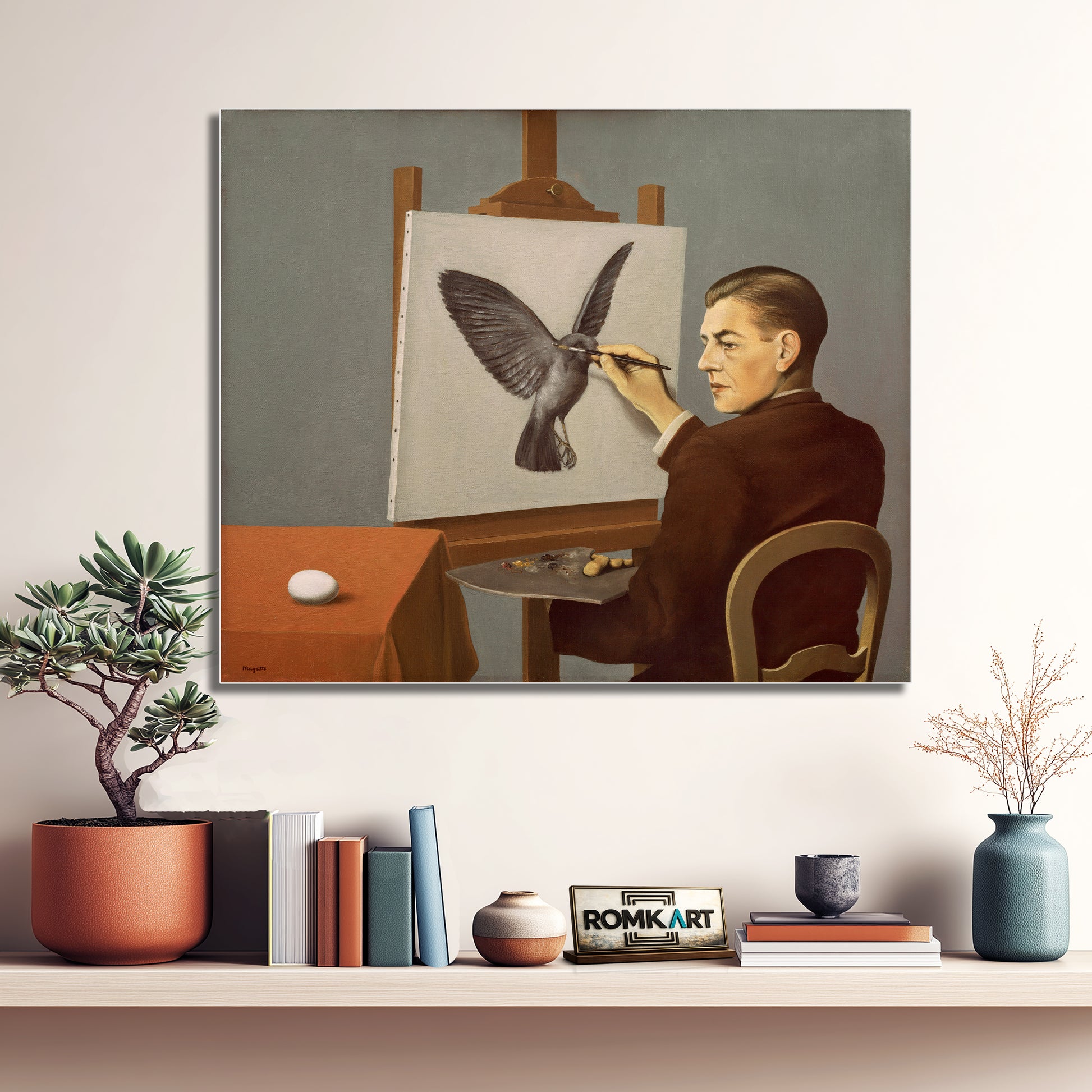 Rene Magritte Clairvoyance 1936 – Reproduction
