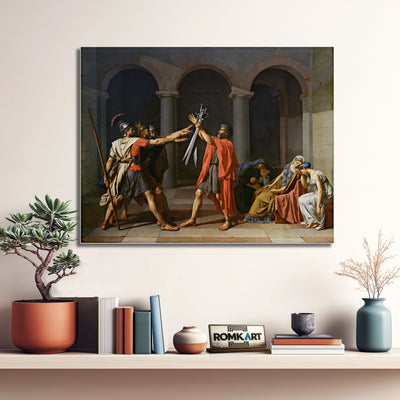 Jacques-louis David Oath Of The Horatii 1786 – Reproduction