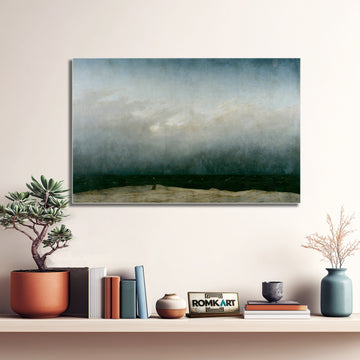 Caspar David Friedrich The Monk By The Sea 1808-1810 – Reproduction