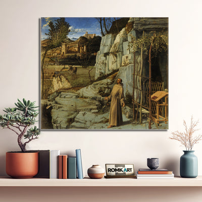 Giovanni Bellini Saint Francis In The Desert 1475-1478 – Reproduction