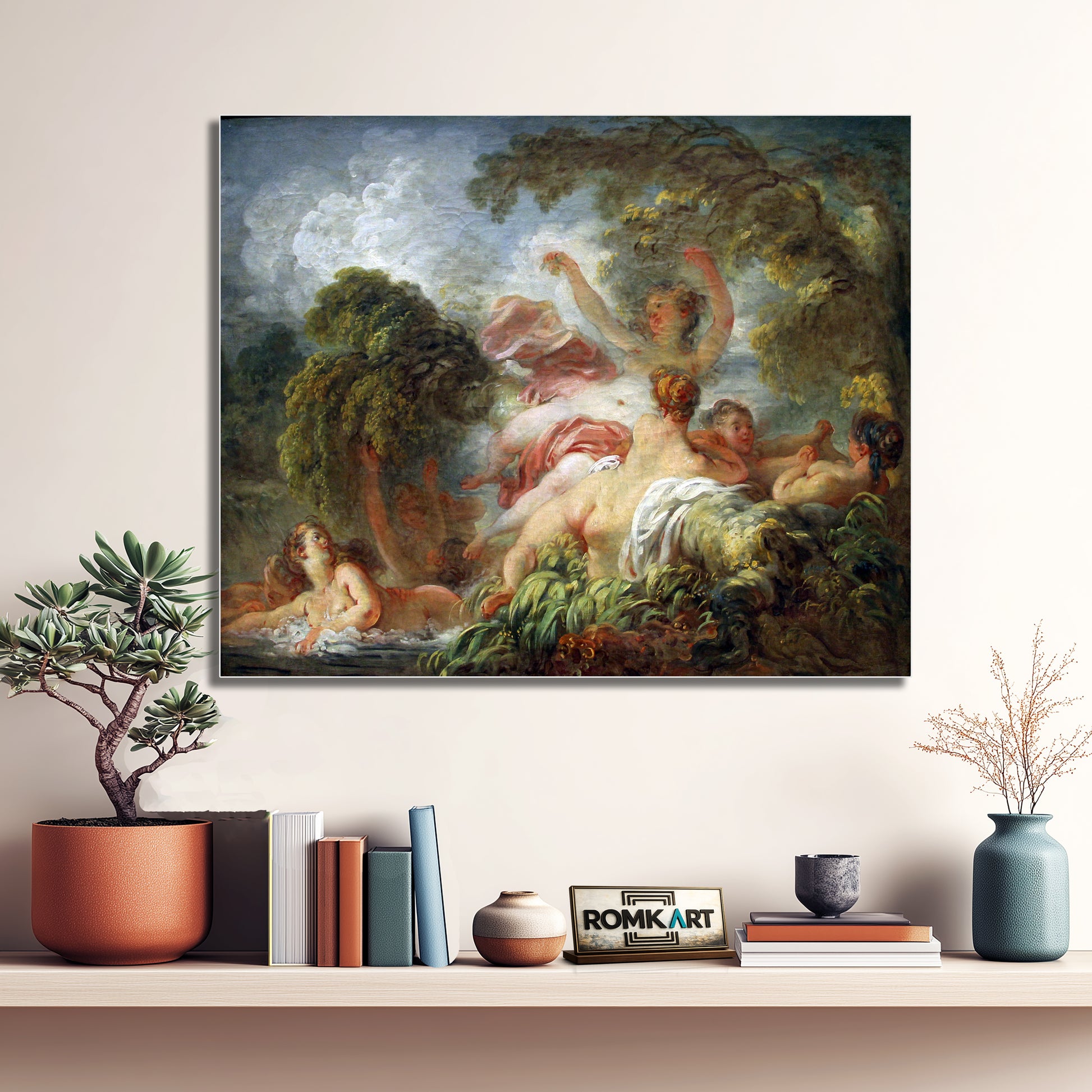 Jean-honor Fragonard The Bathers 1765 – Reproduction