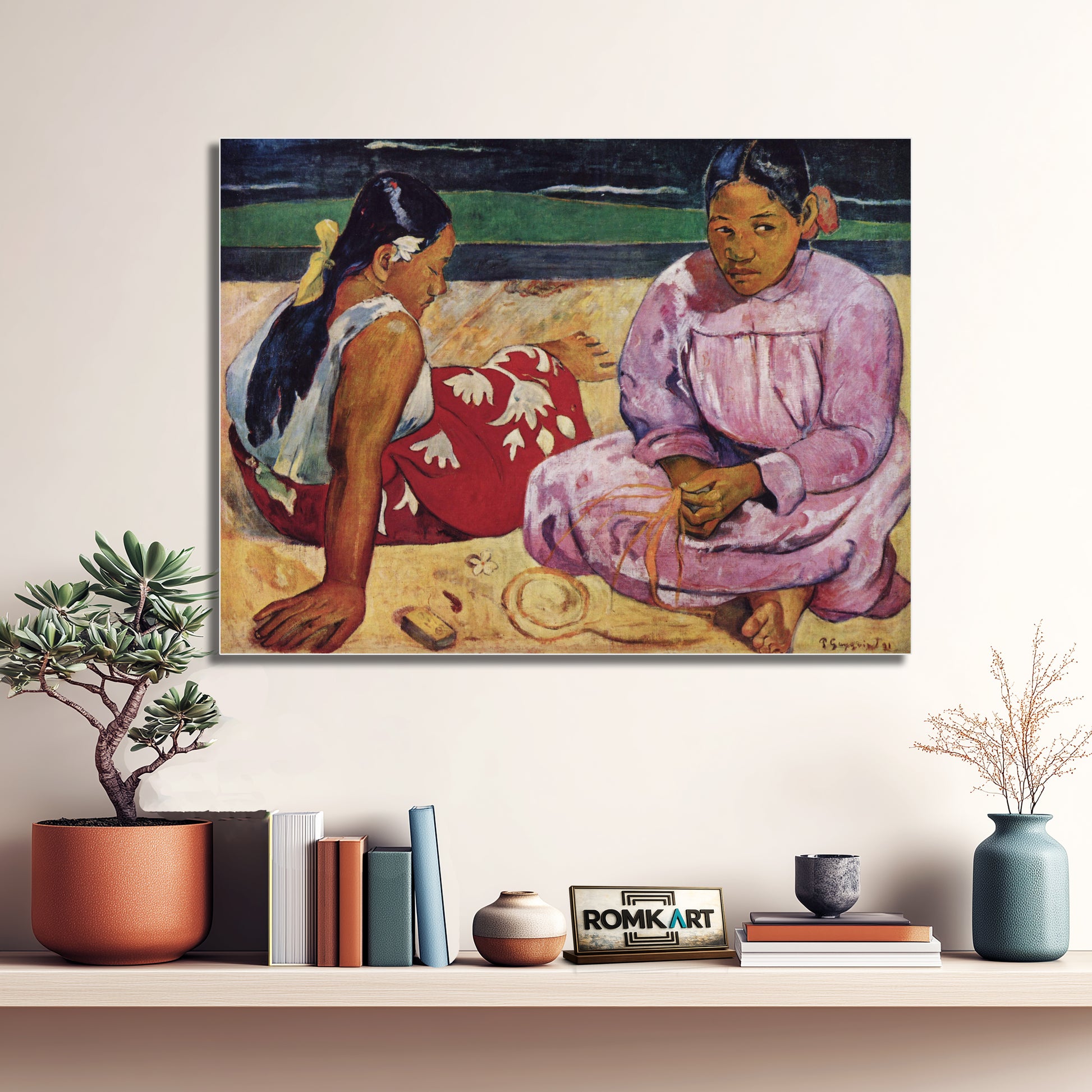 Paul Gauguin Tahitian Women On The Beach 1891 – Reproduction