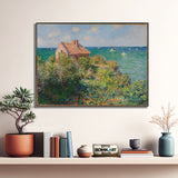 Claude Monet Fisherman Cottage On The Cliffs At Varengeville – Reproduction