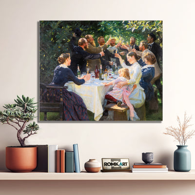 Peder Severin Kroyer Hip Hip Hurra – Reproduction