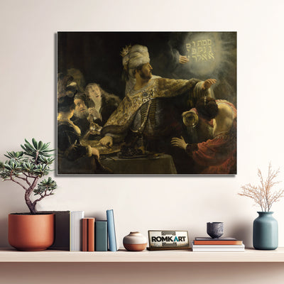 Rembrandt Belshazzars Feast 1635-1638 – Reproduction