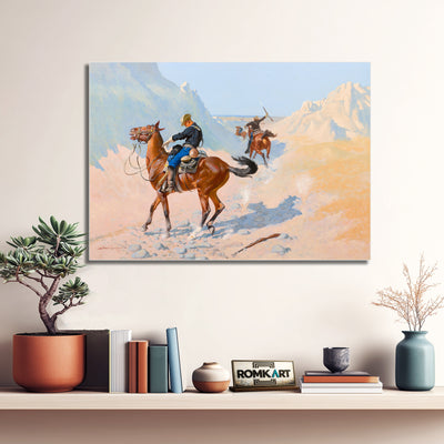 Frederic Remington The Advance-guard Or The Military Sacrifice 1890 – Reproduction
