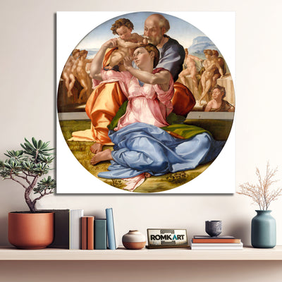 Michelangelo Doni Tondo 1506 – Reproduction