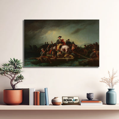 George Caleb Bingham Washington Crossing The Delaware 1856 – Reproduction