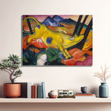 Franz Marc Yellow Cow 1911 – Reproduction