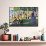 Georges Seurat A Sunday Afternoon On The Island Of La Grande Jatte 1884 -1886 – Reproduction