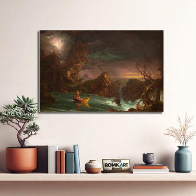 Thomas Cole The Voyage Of Life Manhood 1842 – Reproduction