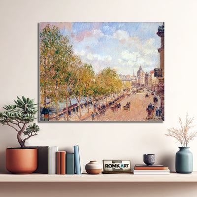 Camille Pissarro Quai Malaquais Sunny Afternoon 1903 – Reproduction