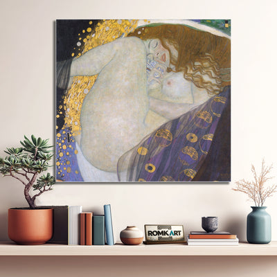 Gustav Klimt Danae – Reproduction