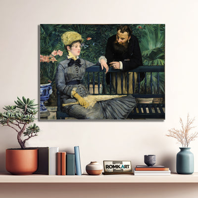 Edouard Manet In The Conservatory 1878 – Reproduction