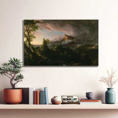 Thomas Cole The Course Of Empire The Savage State 1836 – Reproduction