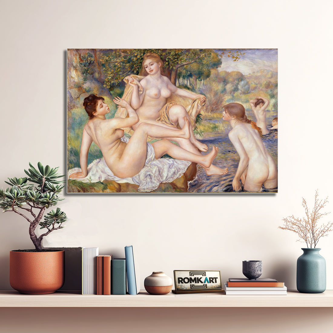 Pierre-auguste Renoir The Large Bathers 1884-87 – Reproduction