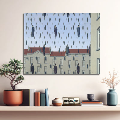 Rene Magritte Golconda 1953 – Reproduction