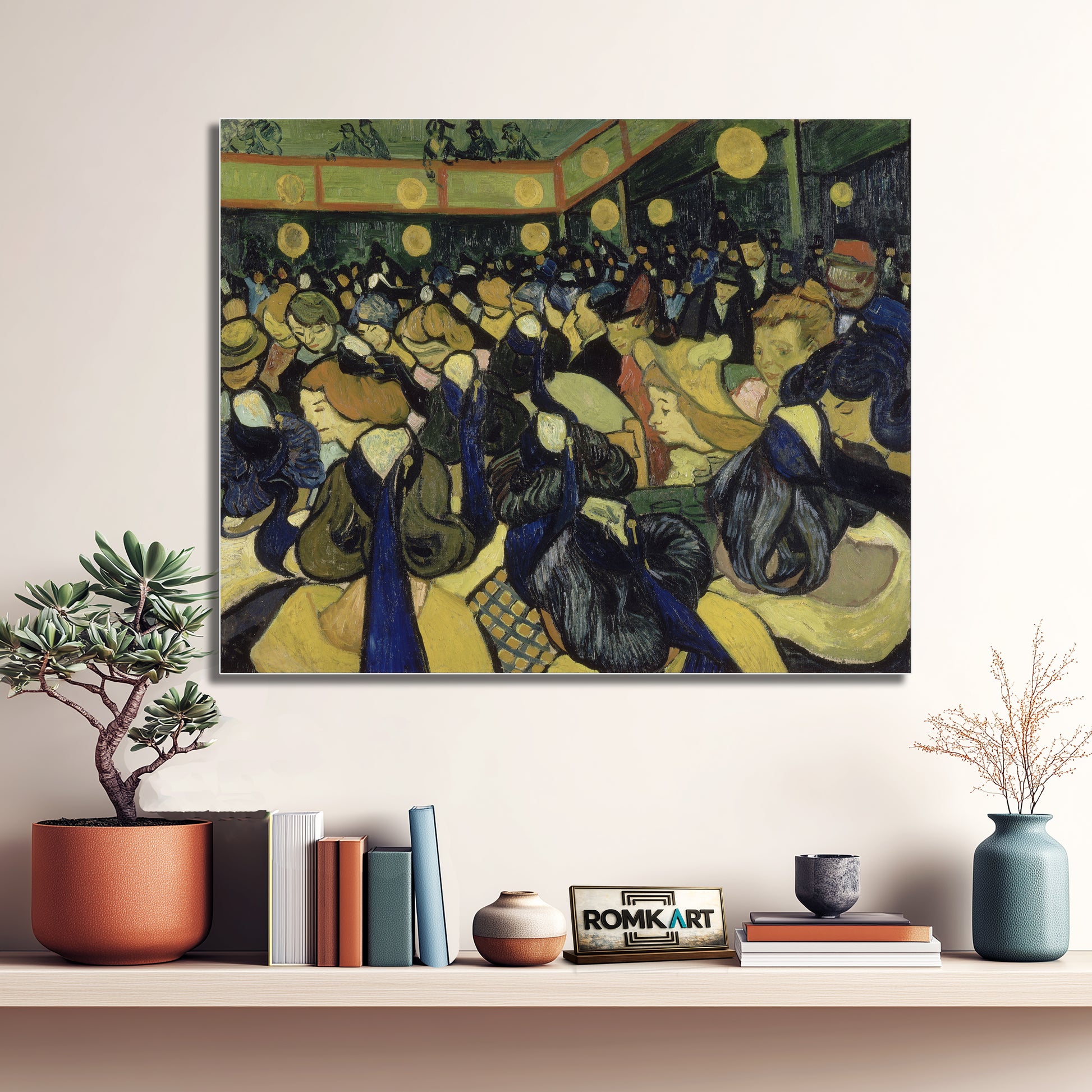 Vincent Van Gogh The Dance Hall In Arles 1888 – Reproduction