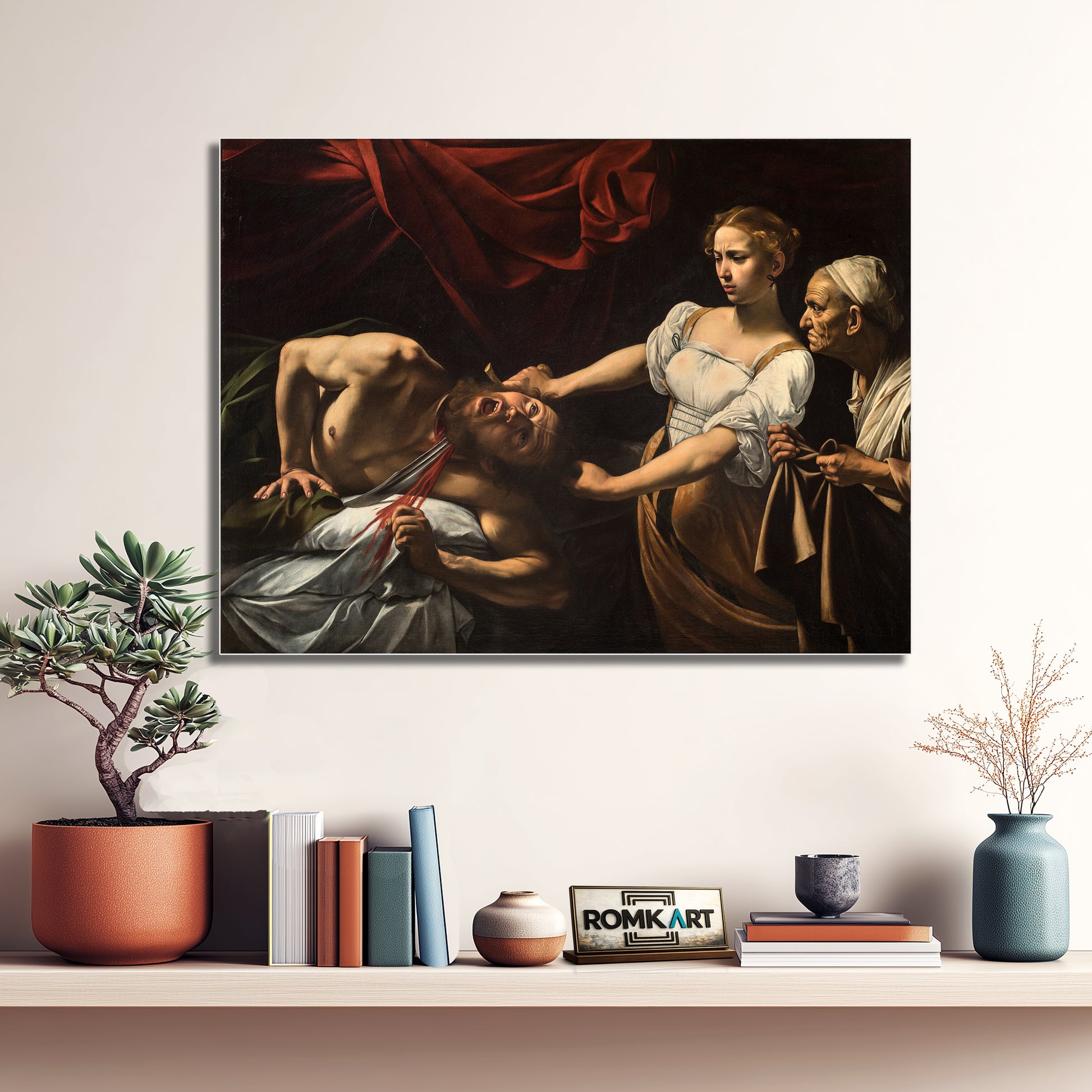 Caravaggio Judith Beheading Holofernes 1602 – Reproduction